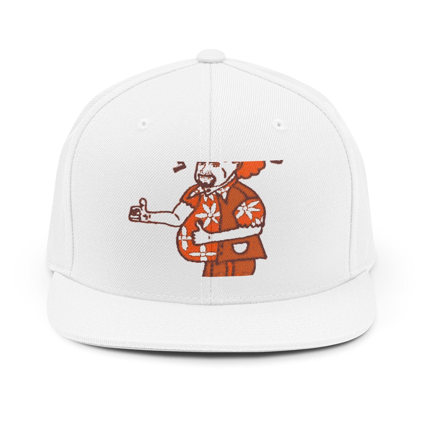 Barkopalooza 1999 Retro Snapback Hat in White | Genius Mangoes