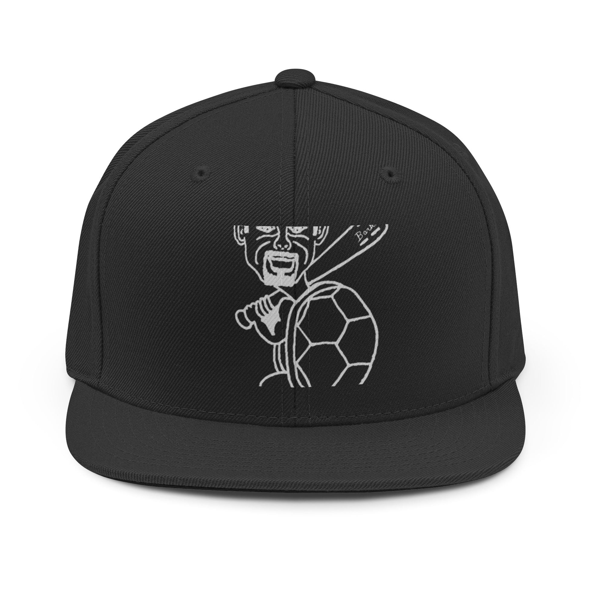 Barkopalooza Hit it Hard Snapback Hat in Black | Genius Mangoes
