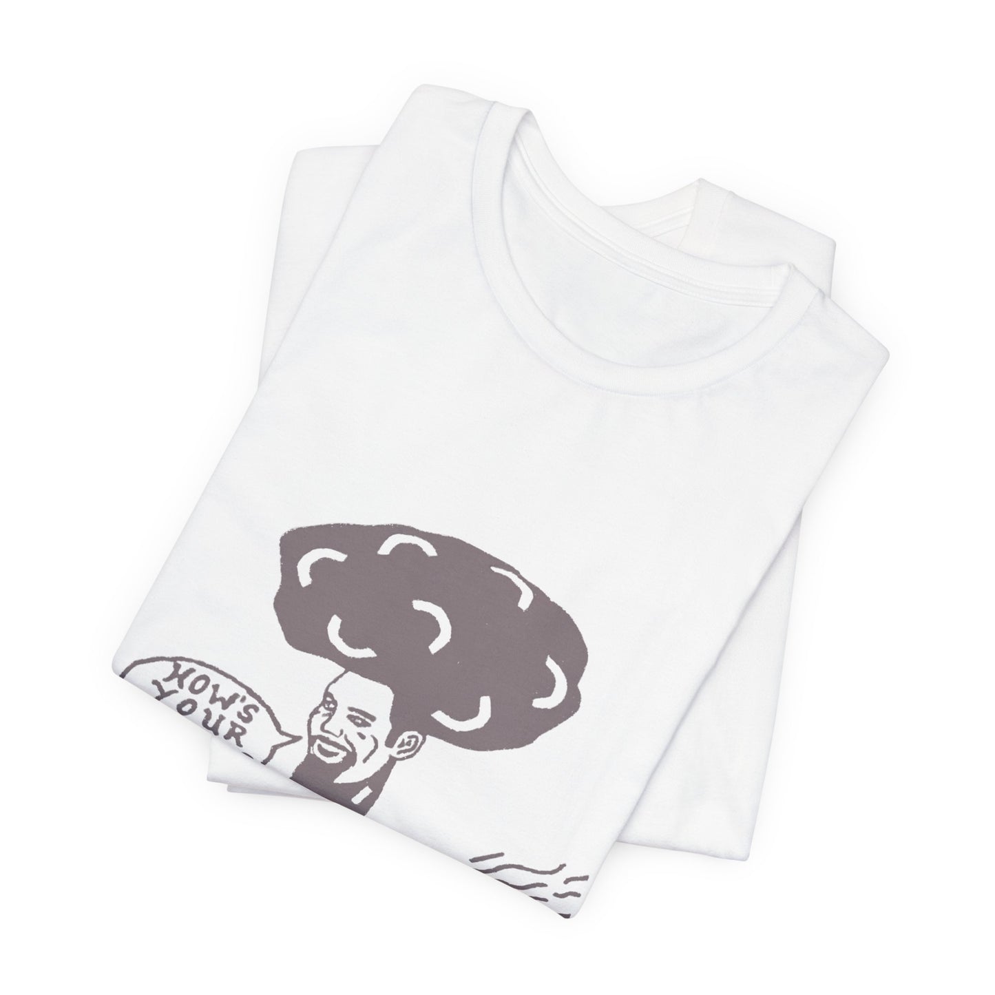 Barkopalooza 2005 - How's Your Burger T-Shirt - premium cotton tee | Genius Mangoes