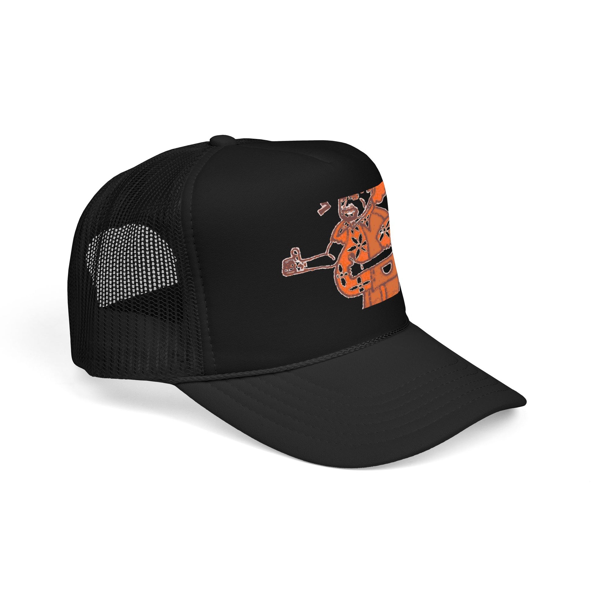 Barkopalooza 1999 Retro Foam Trucker Hat - lifestyle view | Genius Mangoes