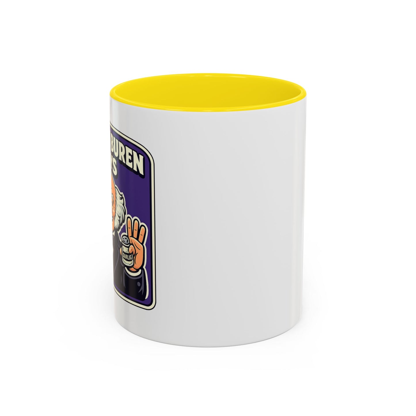 The Van Buren Boys Coffee Mug - Color Accent 11oz and 15oz | Genius Mangoes