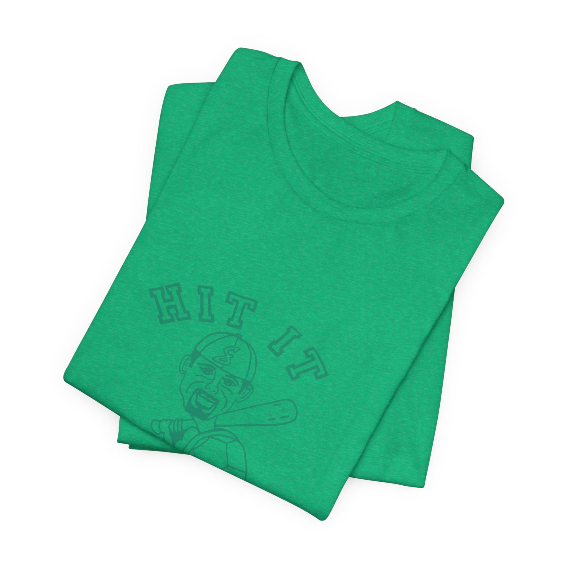 Barkopalooza - Hit it Hard T-Shirt - premium cotton tee | Genius Mangoes
