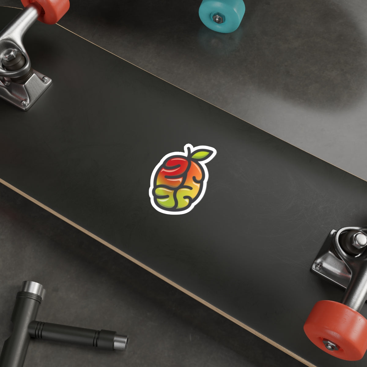 Genius Mangoes Logo Die-Cut Sticker - Waterproof Vinyl Decal | Genius Mangoes